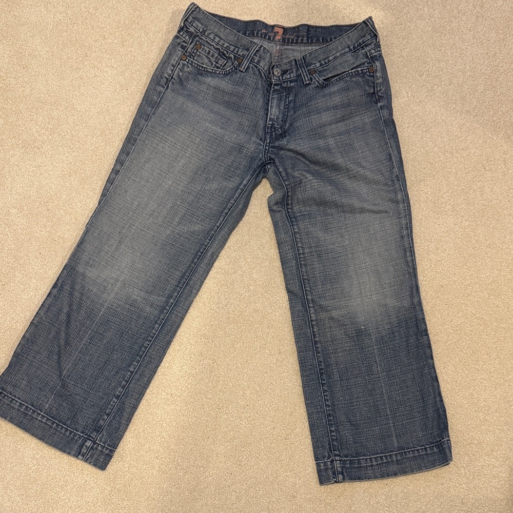 7 For All Mankind Women's Dojo cropped jeans